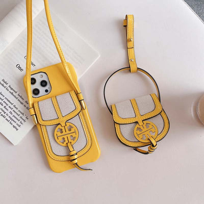 Bolso Tote de Cuero con Compartimento para Celular y Tarjetero Diagonal - Image 12