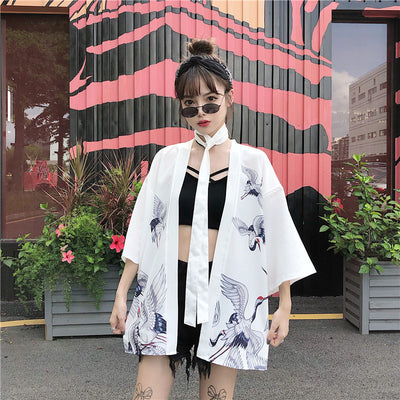 Cardigan Kimono Hanfu Estilo Chino Retro con Protección Solar y Encaje - Image 14