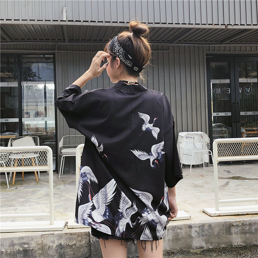 Cardigan Kimono Hanfu Estilo Chino Retro con Protección Solar y Encaje - Image 38