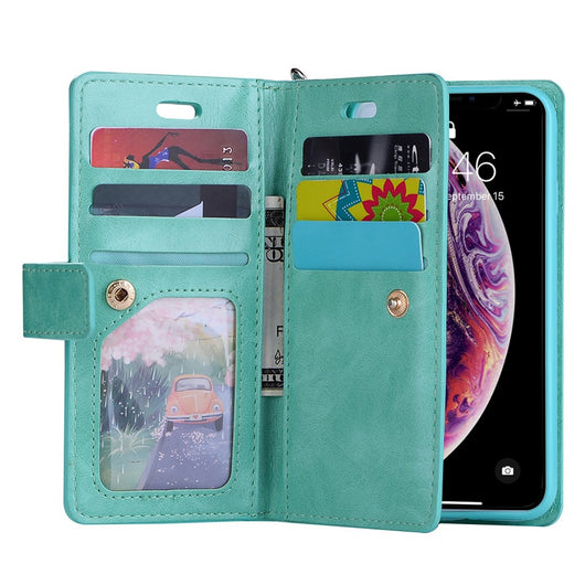 Cartera con Cierre de iPhone X, Xr, Xs - Protección de Tarjetas y Dinero - Image 14