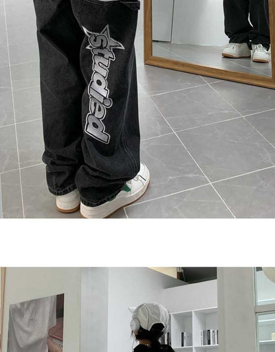 Jeans Rectos de Talle Alto Holgados con Corte Slim - Image 24