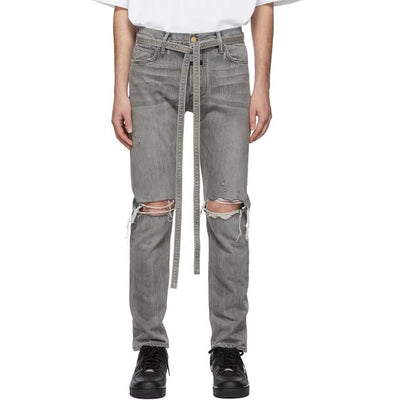 Jeans con Cintas Decorativas - Image 10