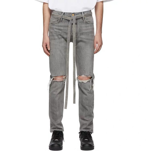 Jeans con Cintas Decorativas - Image 10