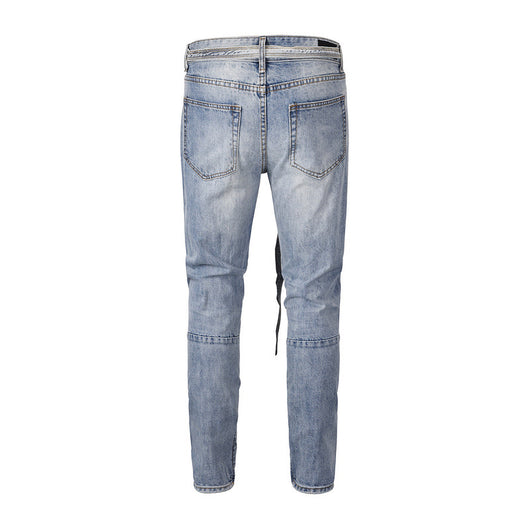 Jeans con Cintas Decorativas - Image 22