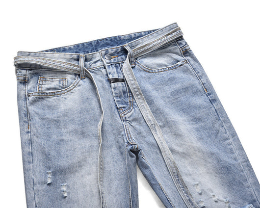 Jeans con Cintas Decorativas - Image 27