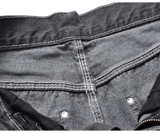 Jeans Holgados Grises de Corte Relajado - Image 21