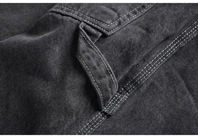 Jeans Holgados Grises de Corte Relajado - Image 27