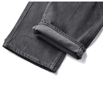 Jeans Holgados Grises de Corte Relajado - Image 28