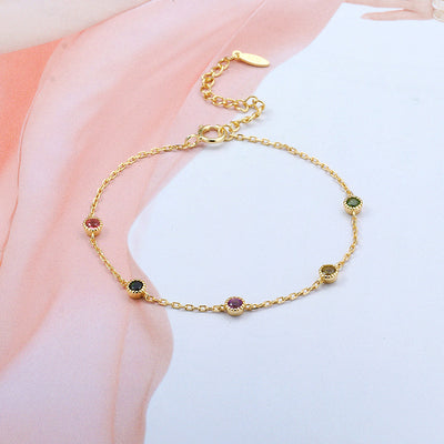 Pulsera de Plata Esterlina 925 con Turmalina - Diseño Elegante y Versátil para Mujer - Image 6