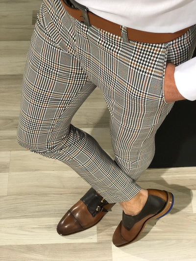 Pantalones Casuales a Cuadros para Hombre - Comodidad y Estilo - Image 15