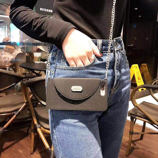 Funda de Silicona para Celular con Cadena y Diseño Incienso Diagonal - Image 5