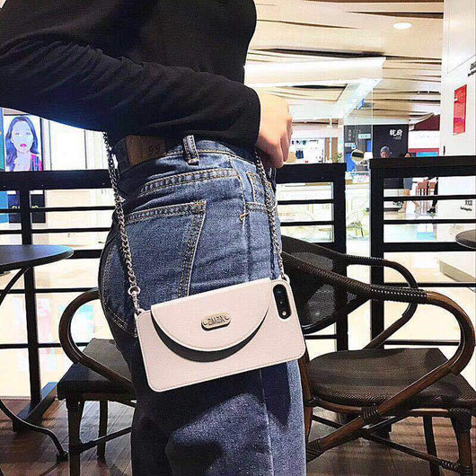 Funda de Silicona para Celular con Cadena y Diseño Incienso Diagonal - Image 7