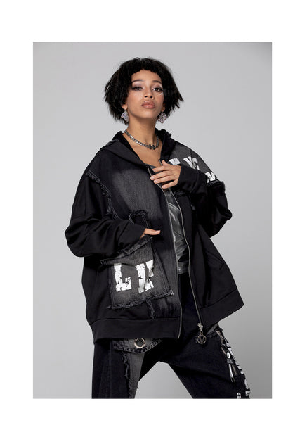 Chaqueta Denim para Mujer Estilo Hong Kong - Algodón Premium - Image 6