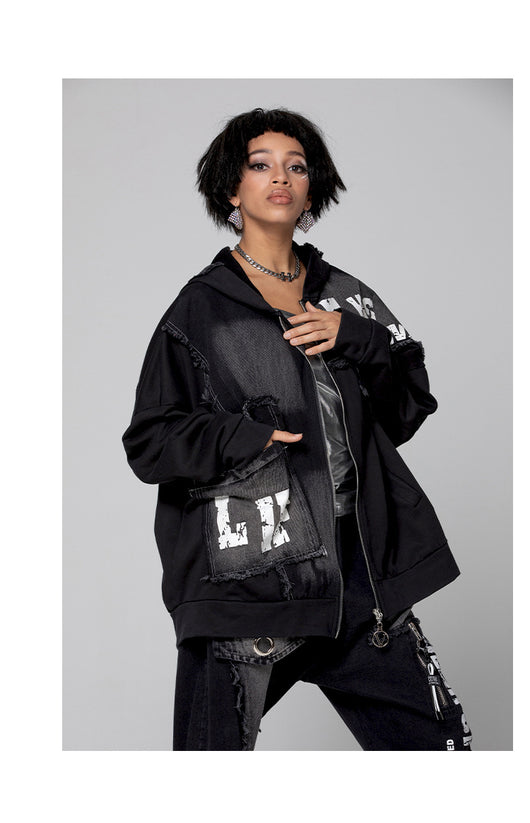 Chaqueta Denim para Mujer Estilo Hong Kong - Algodón Premium - Image 6