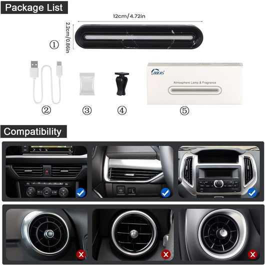 Difusor de Aroma para Auto con Salida de Aire Premium - Image 9