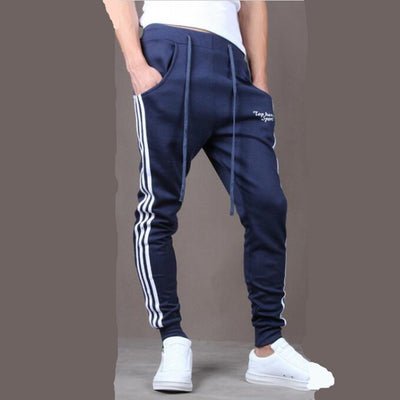 Pantalones casuales estudiantiles con tres barras laterales - Image 14