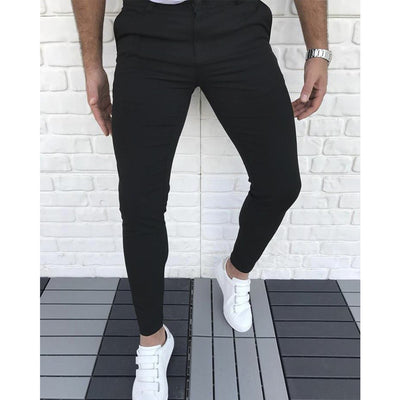 Pantalones Casuales de Color Liso - Image 5
