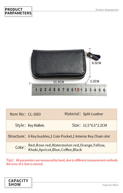 Organizador de Cuero para Tarjetas y Llaves del Auto - Image 3