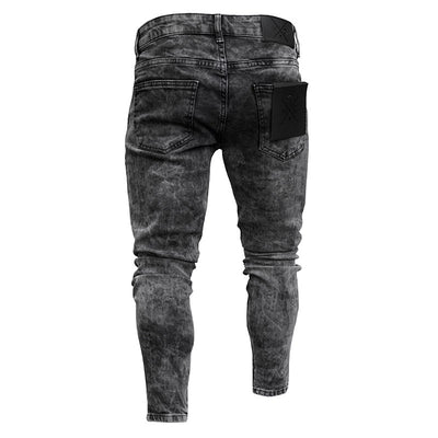 Pantalones Denim Ajustados con Roturas - Image 10