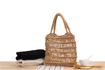 Bolsa de Playa Sensual de Paja para Mujer - Image 6