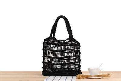 Bolsa de Playa Sensual de Paja para Mujer - Image 7