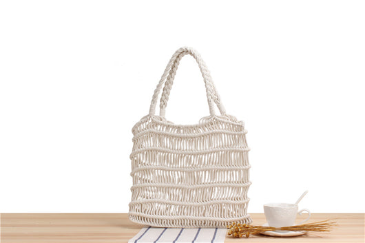 Bolsa de Playa Sensual de Paja para Mujer - Image 8