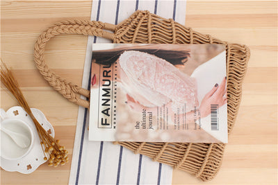 Bolsa de Playa Sensual de Paja para Mujer - Image 10