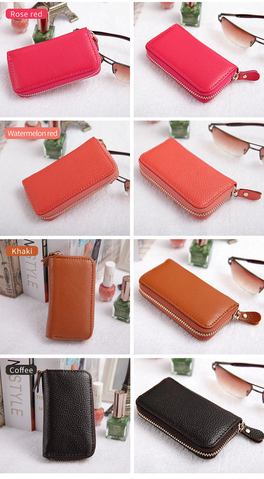 Organizador de Cuero para Tarjetas y Llaves del Auto - Image 9