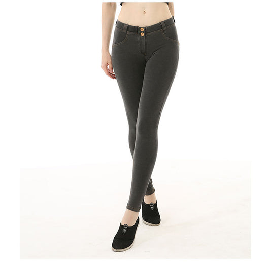 Pantalones de Buzo Denim Peach Cadera - Image 3
