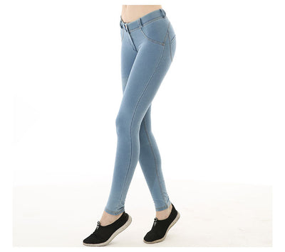 Pantalones de Buzo Denim Peach Cadera - Image 6
