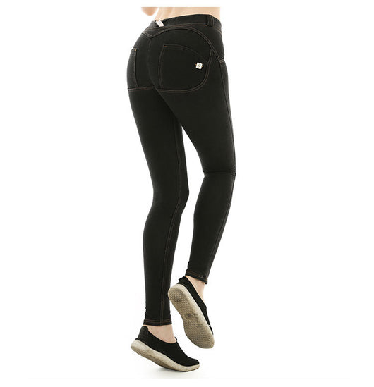 Pantalones de Buzo Denim Peach Cadera - Image 9