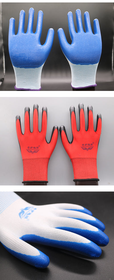 Guantes Protectores de Nitrilo Negro para Trabajo Profesional - Image 10