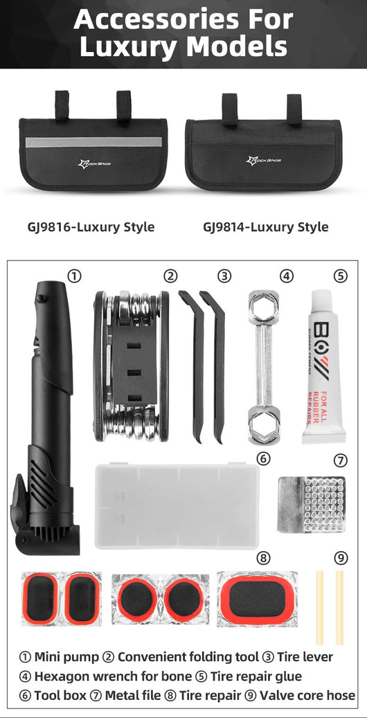 Kit de Reparación de Llantas para Bicicleta - Image 8