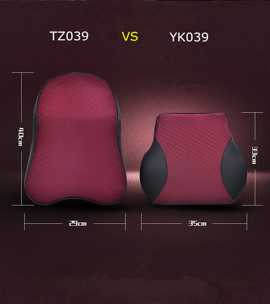 Almohada Cervical de Espuma Viscoelástica con Soporte Lumbar para Auto y Oficina - Image 14