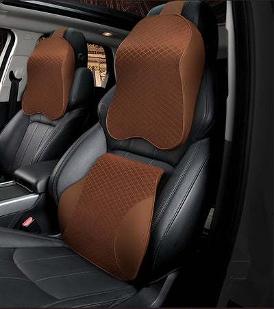 Almohada Cervical de Espuma Viscoelástica con Soporte Lumbar para Auto y Oficina - Image 18