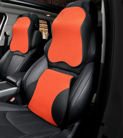 Almohada Cervical de Espuma Viscoelástica con Soporte Lumbar para Auto y Oficina - Image 19