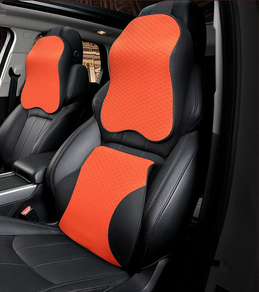 Almohada Cervical de Espuma Viscoelástica con Soporte Lumbar para Auto y Oficina - Image 19