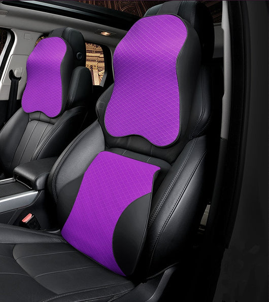 Almohada Cervical de Espuma Viscoelástica con Soporte Lumbar para Auto y Oficina - Image 20