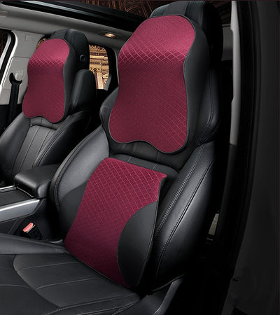 Almohada Cervical de Espuma Viscoelástica con Soporte Lumbar para Auto y Oficina - Image 22