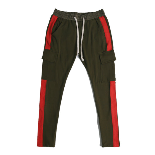 Pantalón Casual con Cintura Tejida y Bolsillo Frontal Cremallera - Talla Grande - Image 14