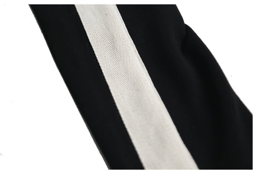 Pantalón Casual con Cintura Tejida y Bolsillo Frontal Cremallera - Talla Grande - Image 19