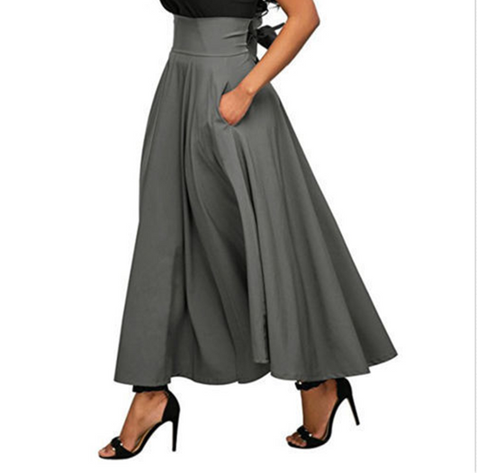 Falda Larga Versátil - Elegancia para Cualquier Ocasión - Image 5