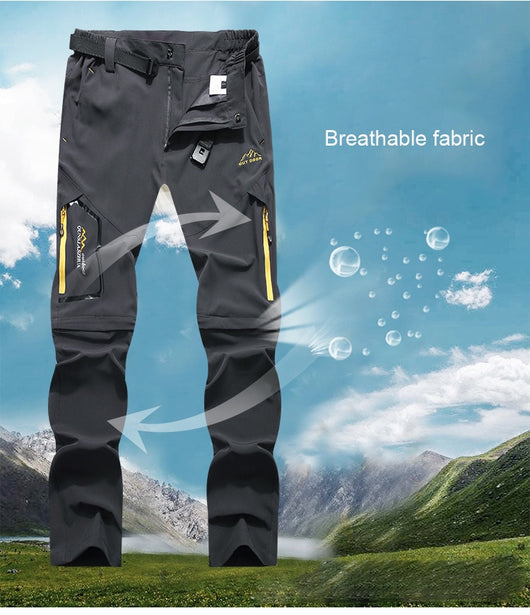 Pantalones Convertibles Desmontables para Exteriores - Image 10