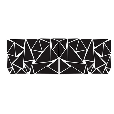 Calcomanías Triangulares Mate Negro para Auto - Vinilo Camuflaje Estilo Deportivo - Image 8