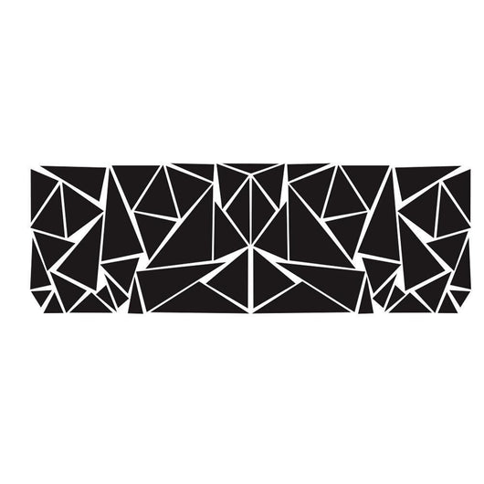 Calcomanías Triangulares Mate Negro para Auto - Vinilo Camuflaje Estilo Deportivo - Image 8