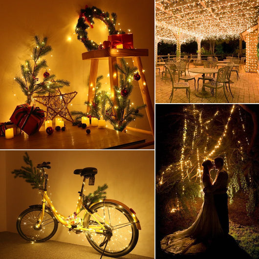 Guirnalda Solar LED Impermeable para Bodas y Celebraciones - Image 21