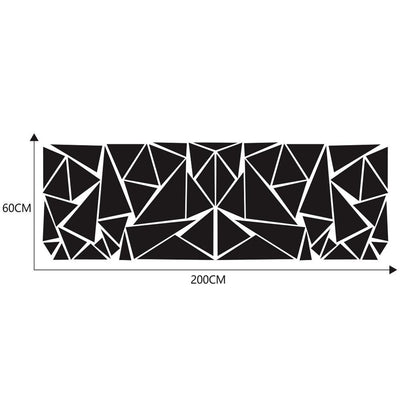 Calcomanías Triangulares Mate Negro para Auto - Vinilo Camuflaje Estilo Deportivo - Image 16