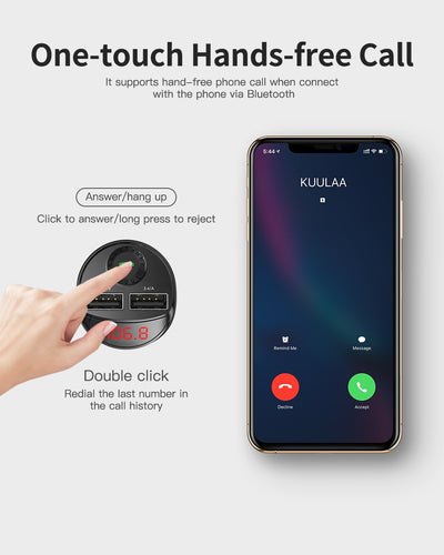 Reproductor de Audio Bluetooth FM/AM para Auto - Image 8