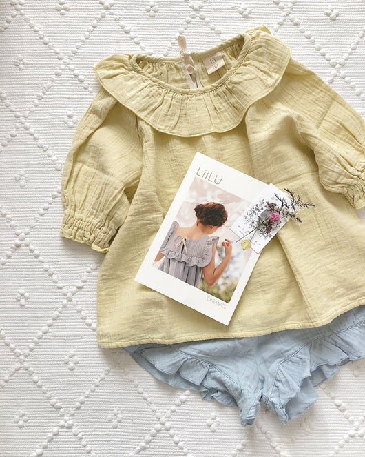 Blusa Cuello Doll en Algodón Lino - Diseño Fresco y Minimalista - Image 14