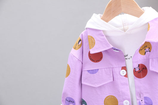 Conjunto Infantil 3 Piezas: Suéter con Capucha y Pantalón Denim - Image 13